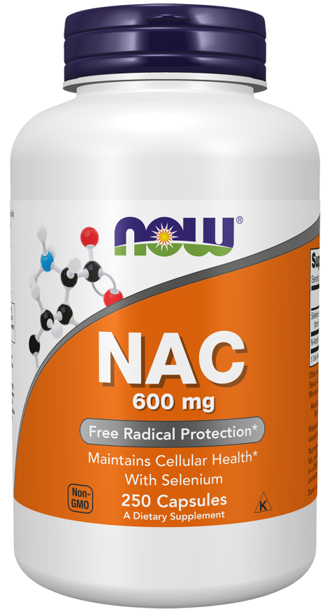NOW NAC 600 mg Capsules
