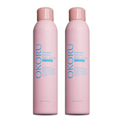 Front Image: Okoru body lotion spray La Tulipe 2x250ml bottles front packaging