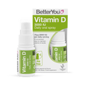 BetterYou Vitamin D3 3000 IU Oral Spray, Peppermint - 15ml