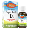 Gotas líquidas Carlson Super Daily D3 2000 UI - 10.3ml