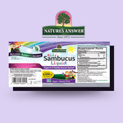 Nature’s Answer Sambucus Kids elderberry liquid 120ml barcode