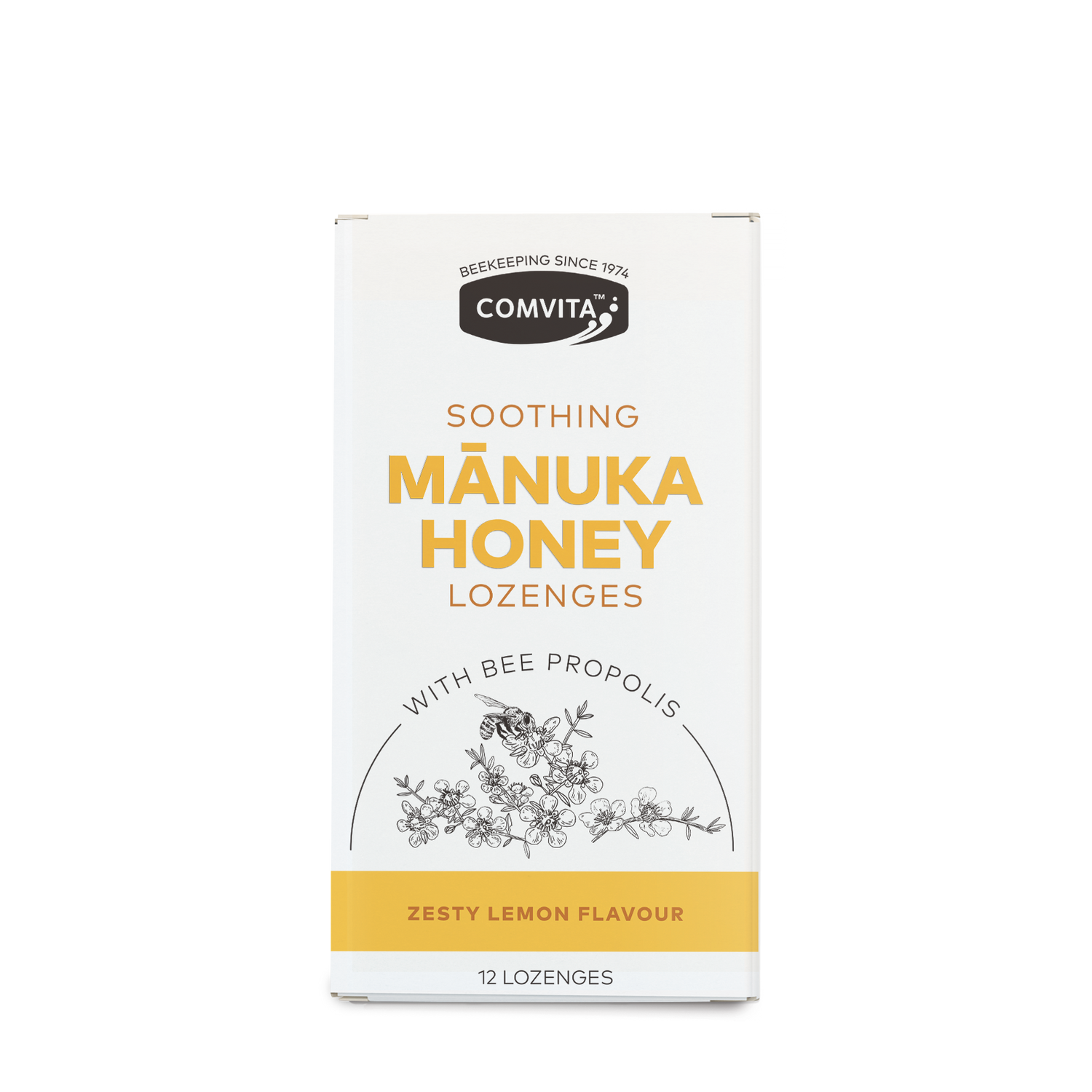 Manuka Honey Lozenges with Propolis Lemon & Honey
