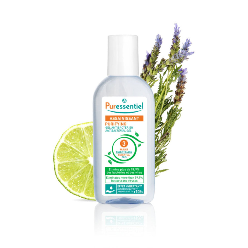 Puressentiel Natural Hand Cleansing Gel with Essential Oils - 80ml