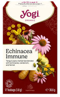 Té herbal inmunológico de equinácea orgánico Yogi Tea 17 bolsitas 30.6g