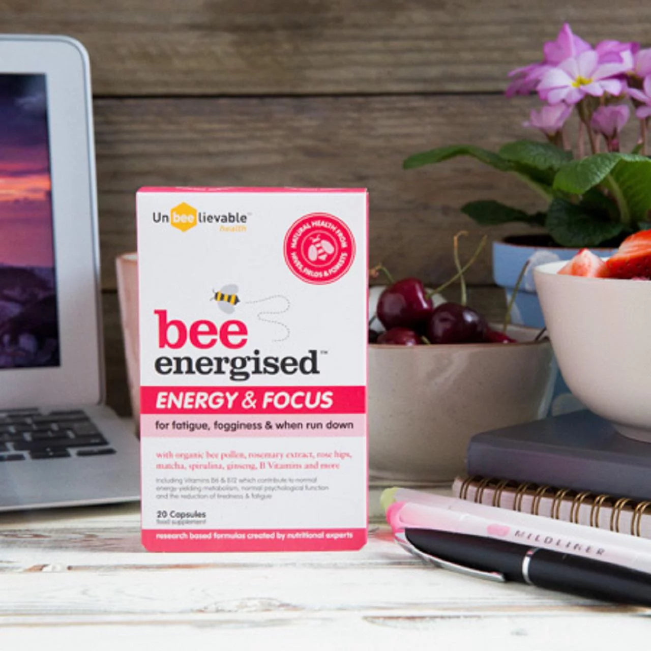 Unbeelievable Health Bee Energised Complex - 20 Capsules