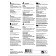 Irish Rover Surf N' Turf Beef Dog Treats with Prawn 1kg bag ingredients & barcode