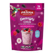 Prana Organic Overnight Chia Berry Fairies with Oats 800g bag