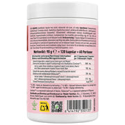 Weider Redupic Capsules with Carolean & Reducose 120 Capsules nutrition information & barcode