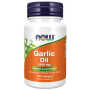 Now Foods Garlic Oil 1500 mg Softgels