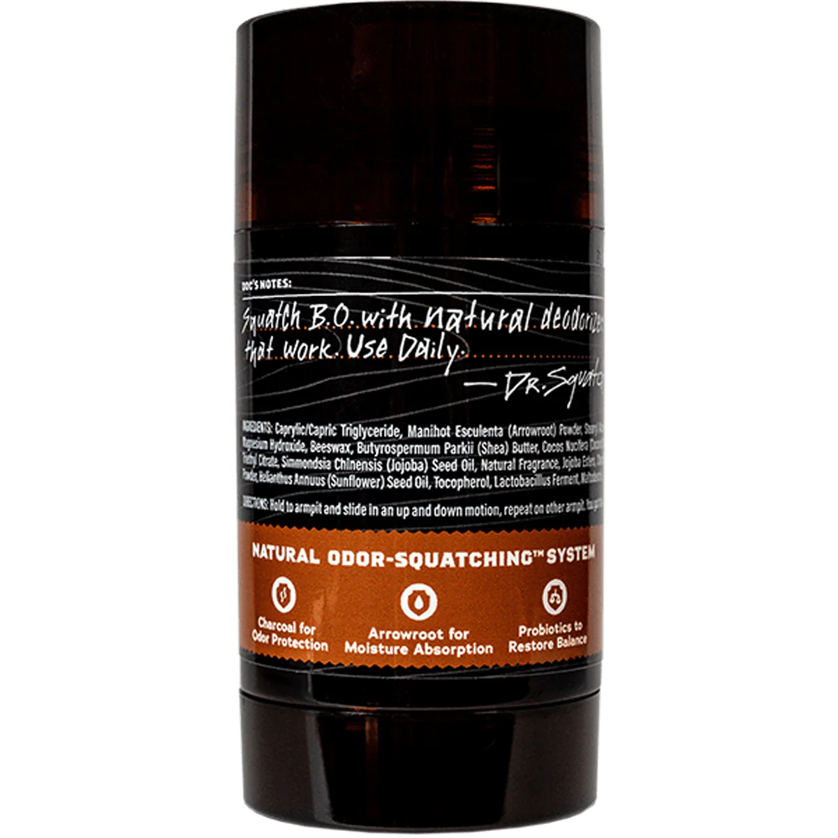 DR. SQUATCH WOOD BARREL BOURBON DEODORANT