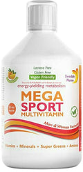 Multivitamínico deportivo mega Swedish Nutra sabor naranja 500ml