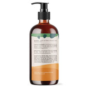 Pets Purest salmon oil ingredients and product information panel on packaging