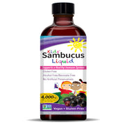 Nature’s Answer Sambucus Kids elderberry liquid alcohol-free 120ml bottle front label