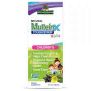 Nature’s Answer Kids Mullein-X Herbal Liquid Supplement Alcohol-Free 120ml box front view
