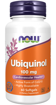 Now Foods Ubiquinol 100 mg Softgels