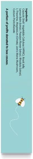 Unbeelievable Health Bee Calm Relaxation Support - 20 Capsules