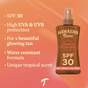 Hawaiian Tropic Dry Oil Spray SPF30