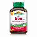 Cápsulas Jamieson Hierro 28mg con ácido fólico, vitamina C y B - 150 unidades