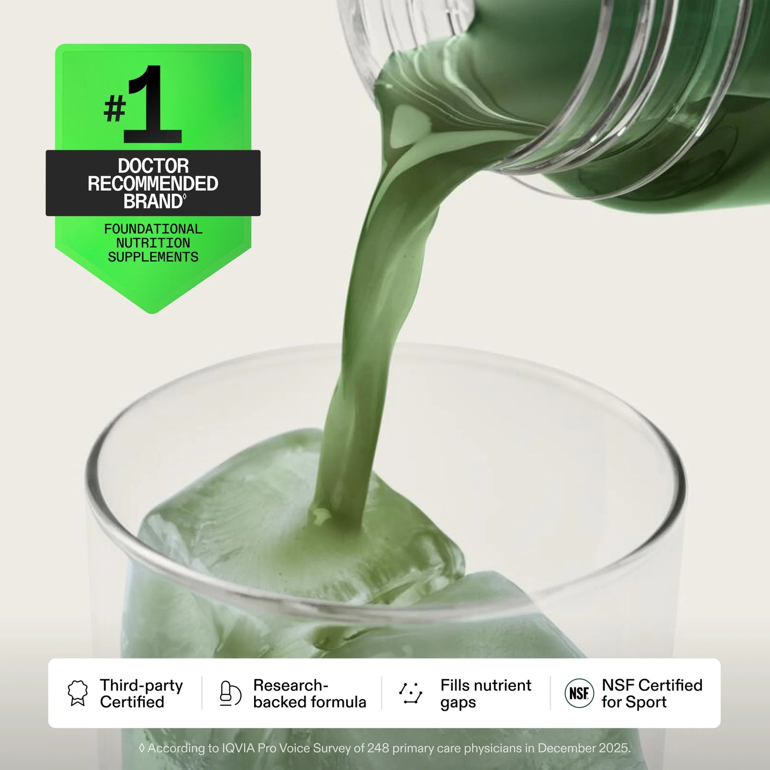 AG1 Greens Powder Supplement refill pouch 360g mixing instructions