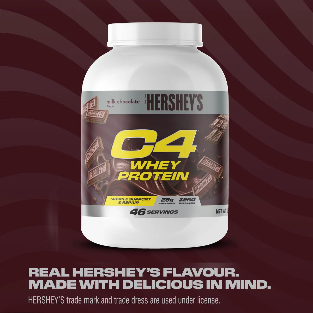 Cellucor C4 Whey Protein Powder Hershey Chocolate - 1.61kg