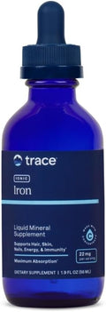 Gotas Líquidas de Hierro Iónico Trace Minerals 22mg - 56ml