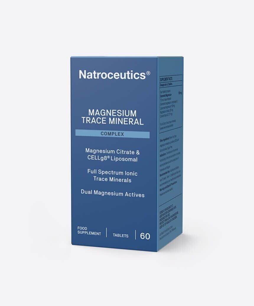 Natroceutics Magnesium Trace Mineral Complex – 60 Capsules