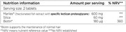 Supplement facts and directions for Nourkrin Woman 180-tablet box.