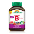 Tabletas masticables de complejo B sabor frutos del bosque Jamieson - 120 unidades