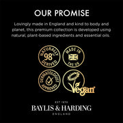 Baylis & Harding Goodness Coconut Vanilla Shea body wash 1L bottles 2 pack 