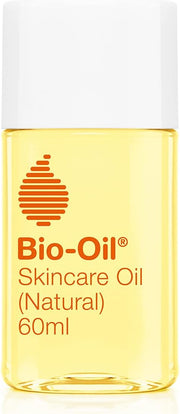 Bio-Oil Natural Skincare Oil, plastic bottle packaging, botanical oil formula, 60ml