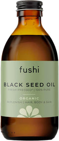 Fushi Aceite Orgánico de Semilla Negra 250 ml | Prensado Fresco y 100% Puro para Cabello, Cuerpo y Piel