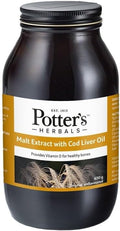 Potter's Herbals Malt Extract with Cod Liver Oil Original – 650g