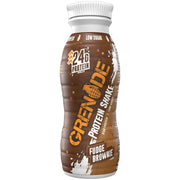 Grenade Fudge Brownie high protein shake chocolate flavour ready to drink 330ml front packaging