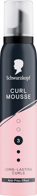 Mousse para Rizos con Efecto Antifrizz Schwarzkopf Fijación 3 200ml