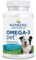 Nordic Naturals Omega-3 Cápsulas Blandas para Perros - Aceite de Pescado Sin Sabor