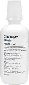 Clinisept+ Oral Rinse - Alcohol Free & Fluoride Free Mouthwash - 400ml