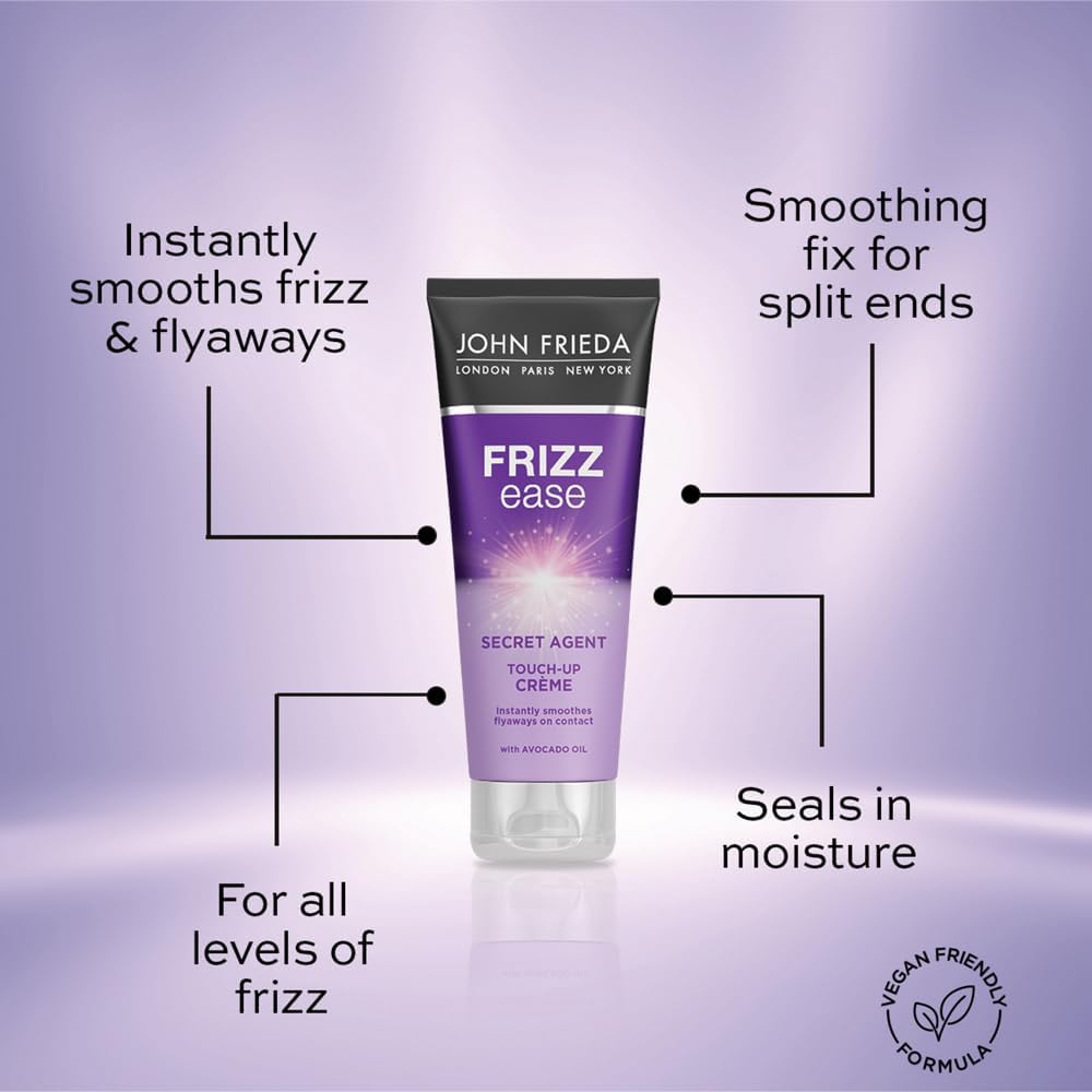 John Frieda Frizz Ease Secret Agent Touch-Up Crème avocado oil styling cream 100ml product information