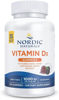 Nordic Naturals Vitamin D3 1000 IU 120 Gummies