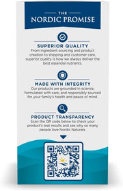 Ingredients and supplement facts label for Omega-3D with Vitamin D3.