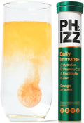 Tabletas Phizz Daily Immune+ Hidratación y Electrolitos Sabor Naranja – 20 Unidades