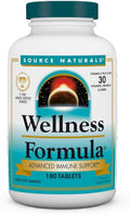 Source Naturals Wellness Fórmula de Apoyo Inmunológico Tabletas 180 Unidades