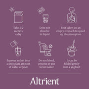 Usage:
Altrient vitamin B complex supplement box packaging