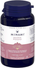 Minami MorDHA Prenatal – 480 mg DHA + 104 mg EPA – 60 Cápsulas Blandas