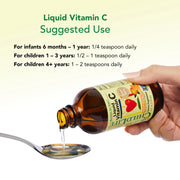 ChildLife Essentials Liquid Vitamin C usage instructions kids liquid orange 118ml