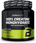 BioTechUSA 100% Creatine Monohydrate - Micronized for Mixability, Unflavoured - 300g