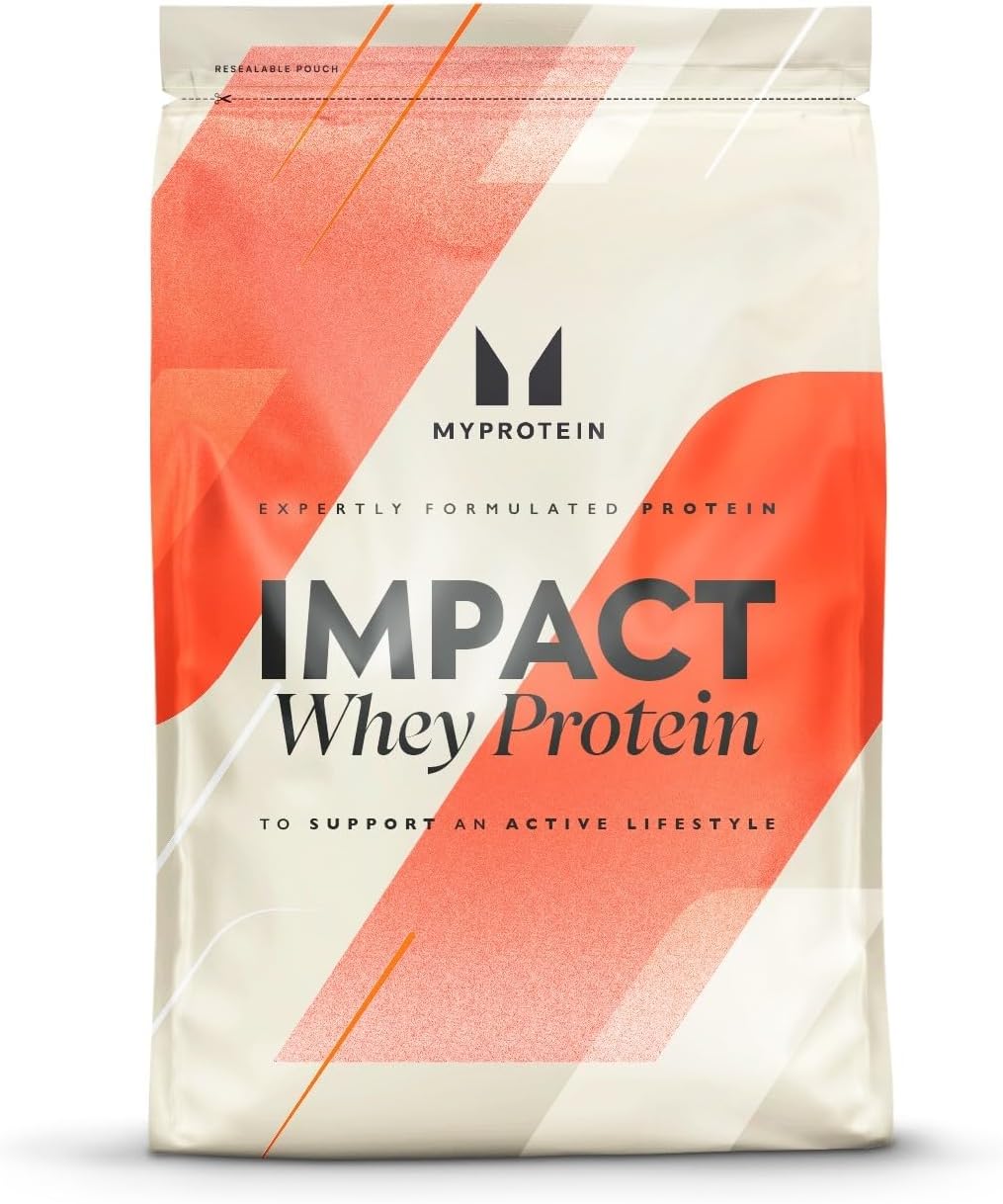 MyProtein Impact Whey Protein Powder 2.5kg Pouch, Vanilla Flavour.
