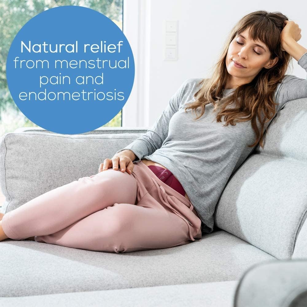 Beurer EM50 Menstrual Relax Device, Rechargeable - Pink