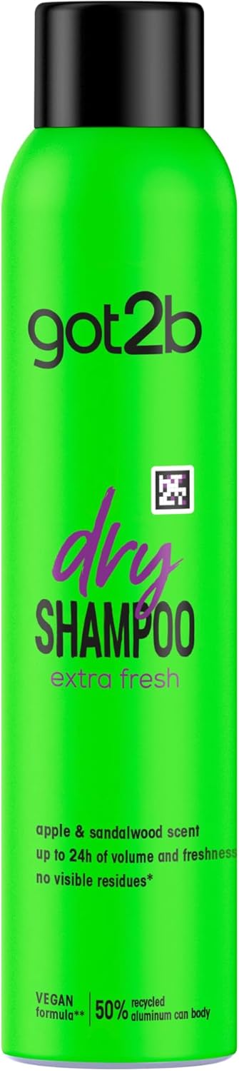 got2b Dry Shampoo Extra Fresh aerosol spray can 200ml front product packaging