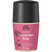 Urtekram Crystal Rose Deodorant Roll-On 50ml bottle