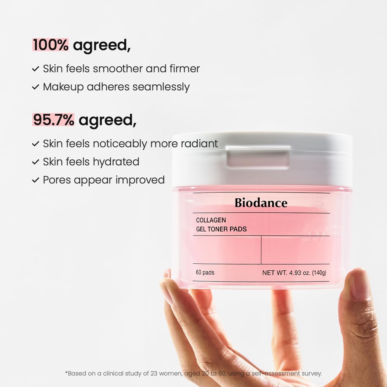Biodance Collagen Hydrogel Toner Pads 60 Pads
